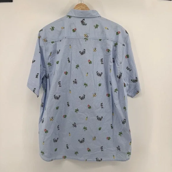 Tommy Bahama Disney Shirt Size Large Mickey Mouse Nova Wave Beach Cruiser - Picture 3 of 9